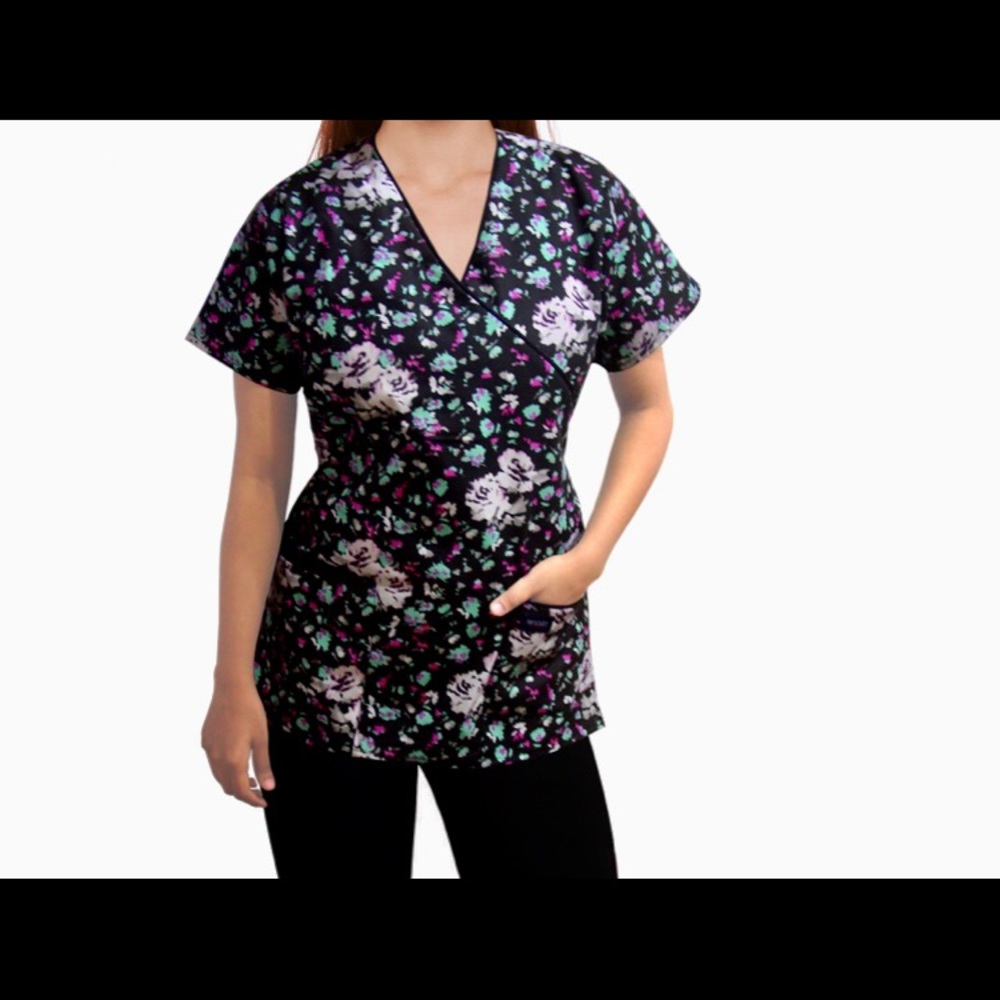 Plus Size Scrub Top